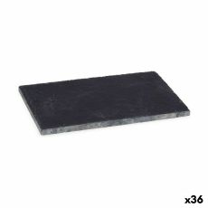 Snacksbricka Kinvara SJ1510 Svart 10 x 0,5 x 15 cm (36 antal)