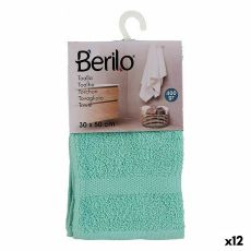 Badhandduk Berilo 5311 Turkos 80 % bomull 20 % Polyester 30 x 0,5 x 50 cm (12 antal)