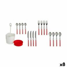 Bestickset Kinvara HQ233H10 Röd Rostfritt stål (8 antal)