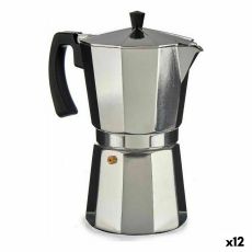 Italiensk Kaffepanna Kinvara A111RA-1200 Silvrig Aluminium 650 ml (12 antal)