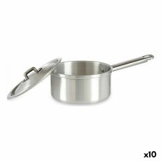 Kastrull med lock Kinvara 100018 Silvrig Aluminium Ø 14 cm 1 L (10 antal)