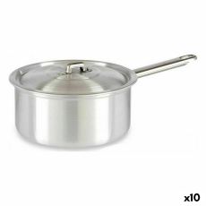 Kastrull med lock Kinvara 100020 Silvrig Aluminium 2 L 20 x 12 x 35,5 cm (10 antal)