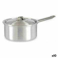 Kastrull med lock Kinvara 100019 Silvrig Aluminium Ø 16 cm 1,5 L (10 antal)