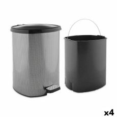 Pedalhink Berilo D002-2 Mörkgrå Plast 20 L (4 antal)