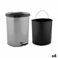 Pedalhink Berilo D-003-2 Mörkgrå Plast 11 L (6 antal)