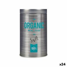 Saltkällare Kinvara Organic Grå Tenn 10,4 x 18,2 x 10,4 cm Salt (24 antal)