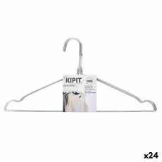 Klädhängarset Kipit HD092803 Silvrig Metall 40 x 1 x 20 cm (24 antal)