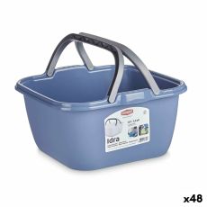 Tvättkorg Stefanplast PR129V Plast 13 L 36 x 18 x 34,5 cm Med handtag (48 antal)