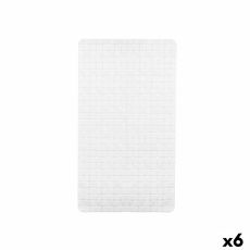 Halkfri duschmatta Berilo BM509 - 310 Vit PVC 67,7 x 38,5 x 0,7 cm Ramar (6 antal)