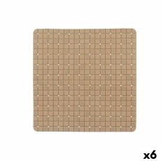 Halkfri duschmatta Berilo BM509S - 316 Beige PVC 50,3 x 50,3 x 0,7 cm Ramar (6 antal)