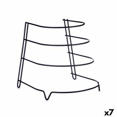 Stekpannsställ Svart Järn 24 x 26,5 x 24 cm (7 antal)