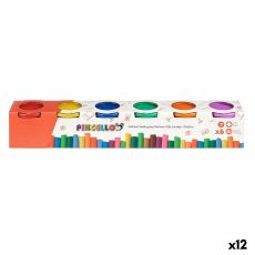 Modellera Spel Pincello 504 Gul Blå Röd Grön Purpur Orange (12 antal)