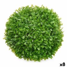 Dekorativ växt Ibergarden 551 Plast Blad Labda 22 x 22 x 22 cm (8 antal)