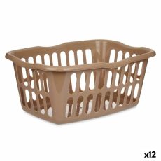 Korg Kipit 8067-T Beige-brun (taupe) polypropen 50 L 58 x 24 x 42 cm (12 antal)