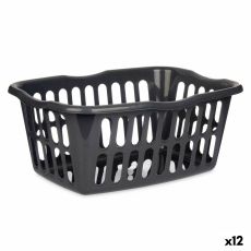 Korg Kipit 8067-A Antracitgrå polypropen 50 L 58 x 24 x 42 cm (12 antal)