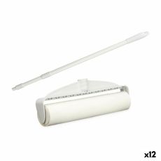 Klädrulle Vit 25 x 70 x 6,5 cm Teleskopisk (12 antal)