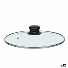 Grytlock Kinvara CN-SW1304-22CM Transparent Silvrig Glas 22 cm (12 antal)