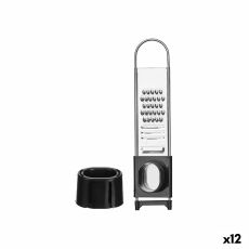 Flerfunktionellt rivjärn Svart Silvrig 4,7 x 23 x 4 cm (12 antal)