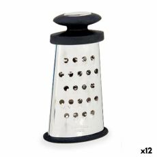 Rivjärn Kinvara KT1210376 Svart Silvrig Rostfritt stål TPR 9 x 15,5 x 4,2 cm (12 antal)