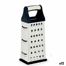 Rivjärn Kinvara KT171464 Svart Silvrig Rostfritt stål ABS TPR 9,5 x 21,5 x 6,7 cm (12 antal)
