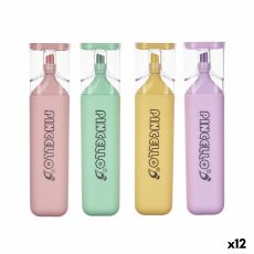 Fluorescerande markörsuppsättning Pincello 498 Gul Multicolour (12 antal)