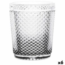 Glas Vivalto P00409B/BHA6-A Transparent Antracitgrå Glas Diamant 300 ml (6 antal)