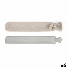 Varmvattenflaska Beige Plast 2 L (6 antal)
