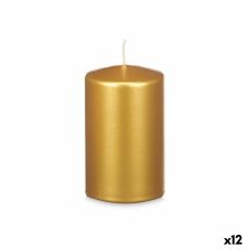 Ljus Acorde 92544 Gyllene 9 x 15 x 9 cm (12 antal)