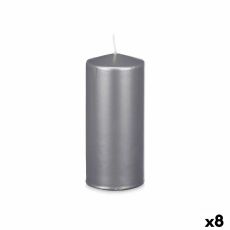 Ljus Acorde 92547 Silvrig 9 x 20 x 9 cm (8 antal)