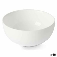 Skål Vivalto LZKW-50 Vit Opalinglas 13 x 6 x 13 cm (48 antal)
