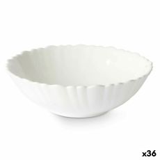 Skål Vivalto LSLW-60 Vit Opalinglas 15,5 x 5 x 15,5 cm (36 antal)