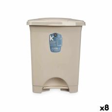 Pedalhink Beige Plast 10 L (8 antal)