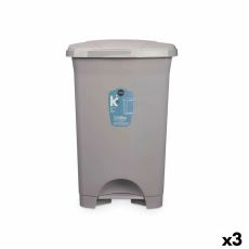 Pedalhink Grå Plast 50 L (3 antal)