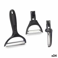 Skalare Kinvara KT190129 Rostfritt stål polypropen ABS Bytbara huvuden 3 Delar (24 antal)