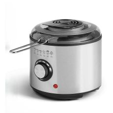 Fritös Argon Svart Transparent Silvrig 1 L 950 W