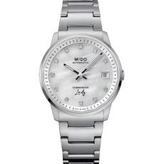 Herrklocka Mido COMMANDER LADY Silvrig