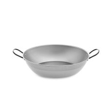 Djup stekpanna med handtag Vaello Putsat stål (Ø 30 cm)