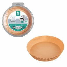 Papper för luftfritös Best Products Green 730227 Ø 20 cm Rund 50 antal