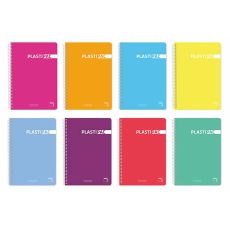 Anteckningsbok Pacsa Plastipac Multicolour Din A4 80 Blad 21,5 x 31,5 cm 5 Delar