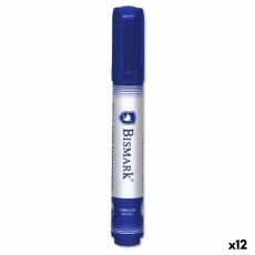 Permanent markörpenna Bismark Blå 1,5 mm (12 antal)