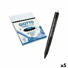 Tuschpennor Giotto Turbo Maxi Svart (5 antal)