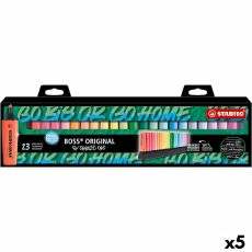 Fluorescerande markörsuppsättning Stabilo Boss Snooze Multicolour (5 antal)
