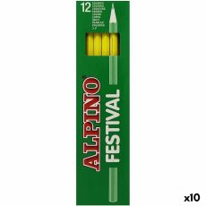 Färgpennor Alpino Festival Gul 12 Delar (10 antal)