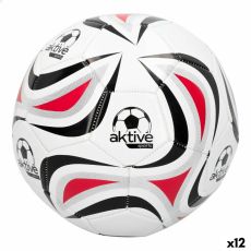 Fotboll Aktive 5 Ø 22 cm Vit PVC (12 antal)