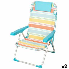 Strandstol Aktive 48 x 90 x 60 cm (2 antal)