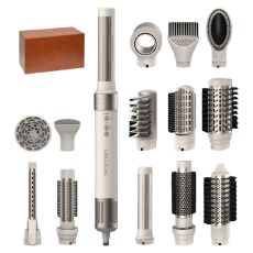 Styling borste Cecotec CeramicCare 14in1 AirGlam 1200 W 1400 W Champagne Keramisk