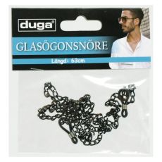 Glasögonsnöre Senilsnöre Glasögon metall 63 cm