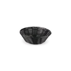 Brödkorg Korg Svart plast flätad 19 cm