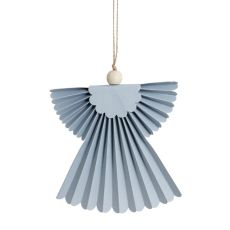 Ängel Häng Papp Grå 20 cm 2-pack