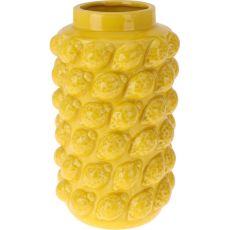 Vas Citroner Gul Keramik 27 cm